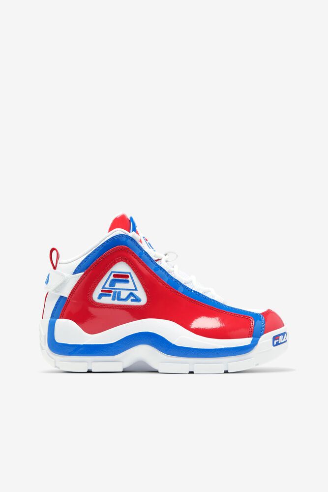 Fila Tenisky Damske Grant Hill 2 Biele/Červené/Modre - HTPWI8027